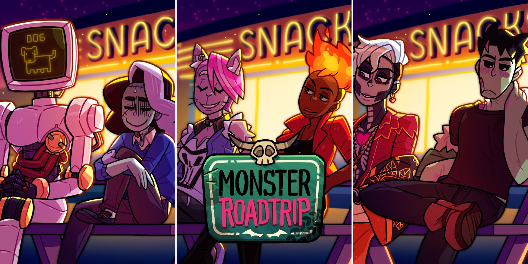 Monster Prom 3 S Julian Quijano Talks Future Endeavors For Studio   Monster Roadtrip Bench Triple Date Snack Stand Featured 1 